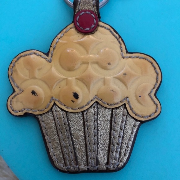 Coach Yellow Cupcake Keychain - Picture 4 of 5
